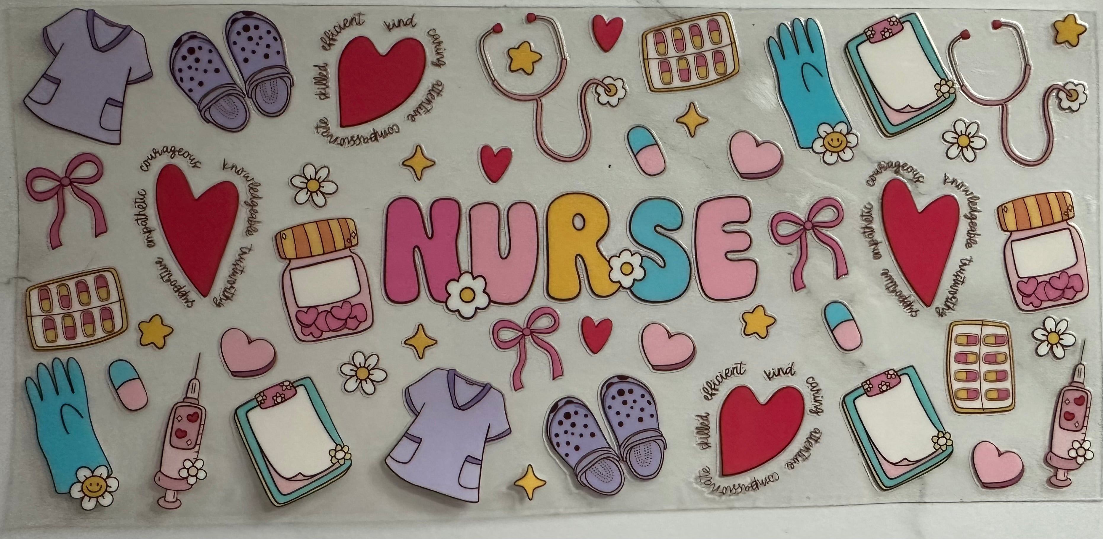 Nurse - #3 Cup Wraps