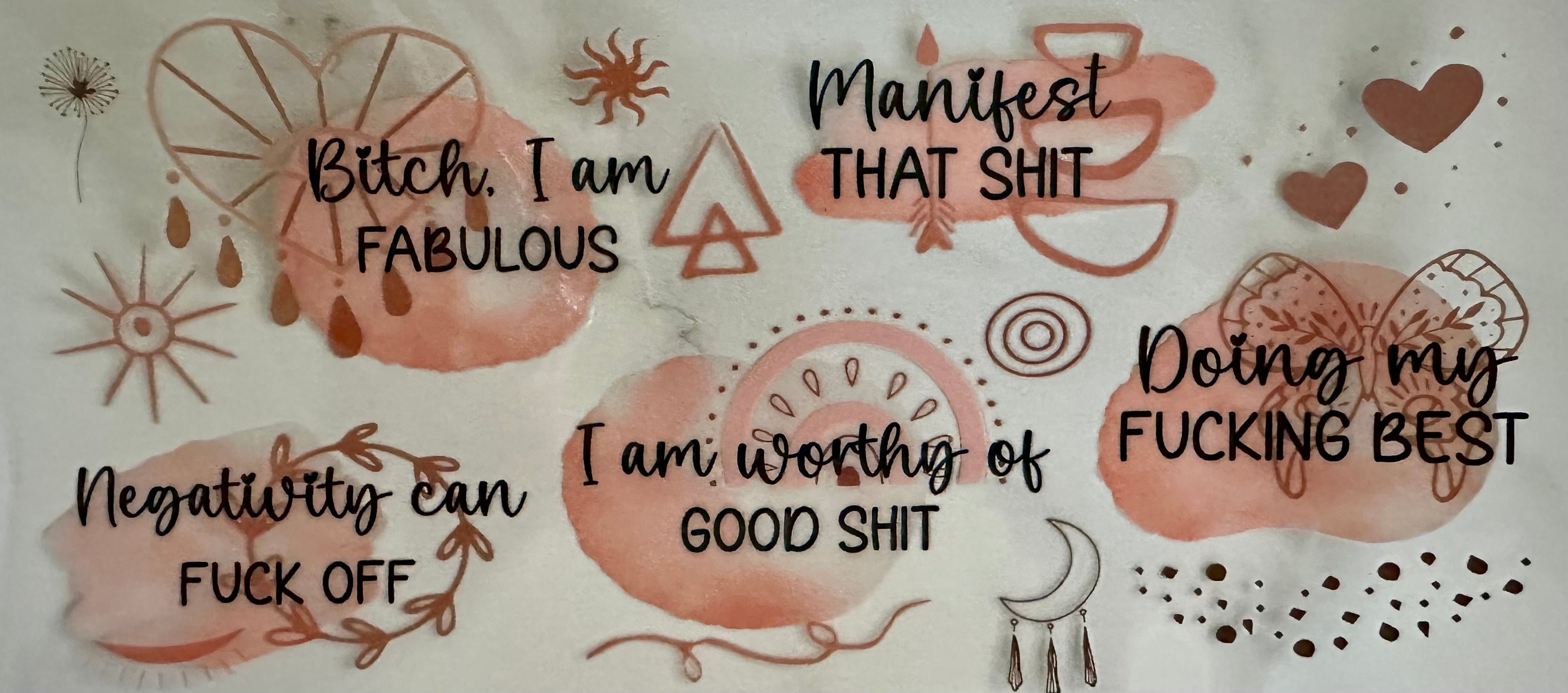 Sassy Affirmations Wrap