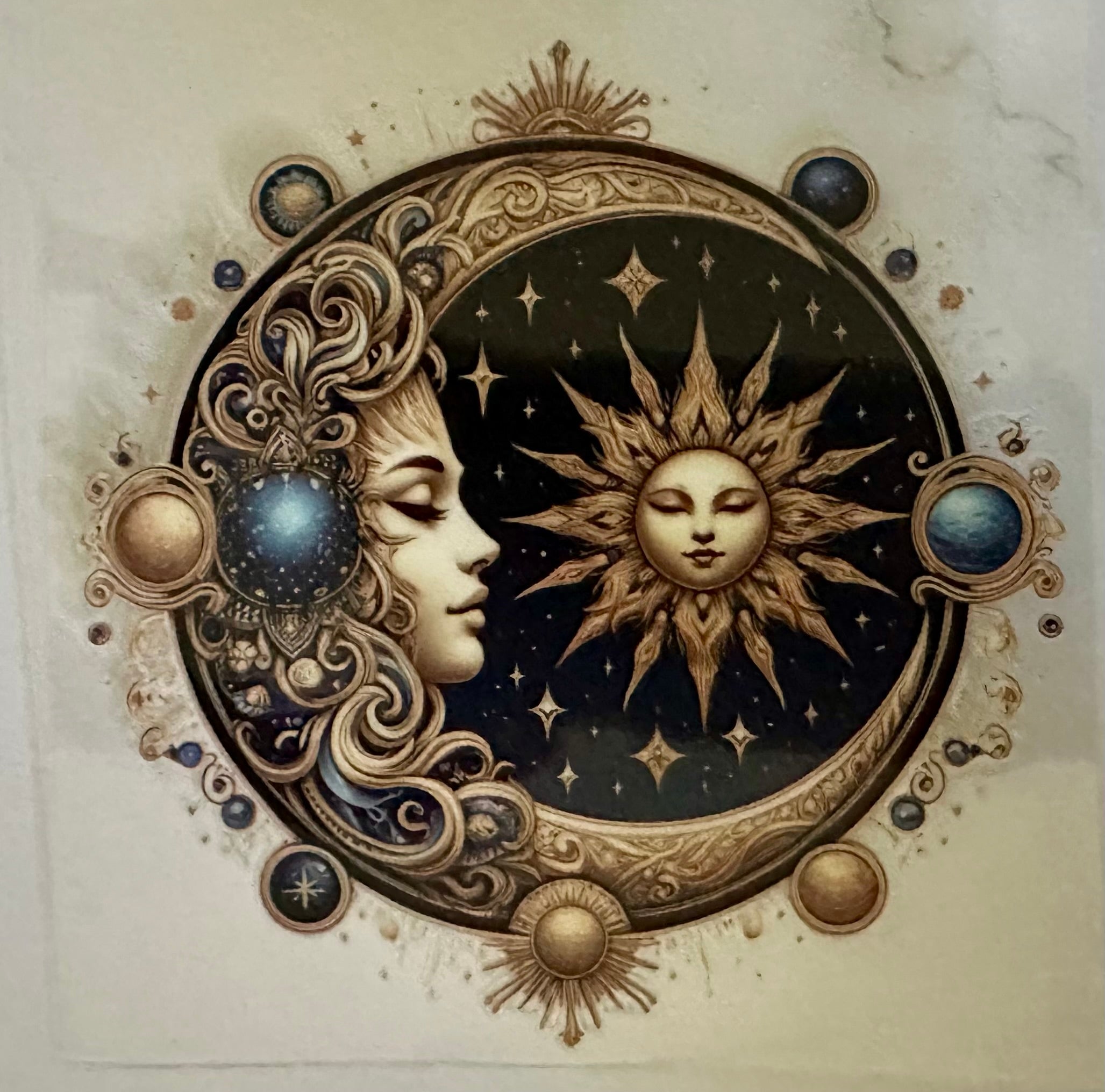 Moon Decal