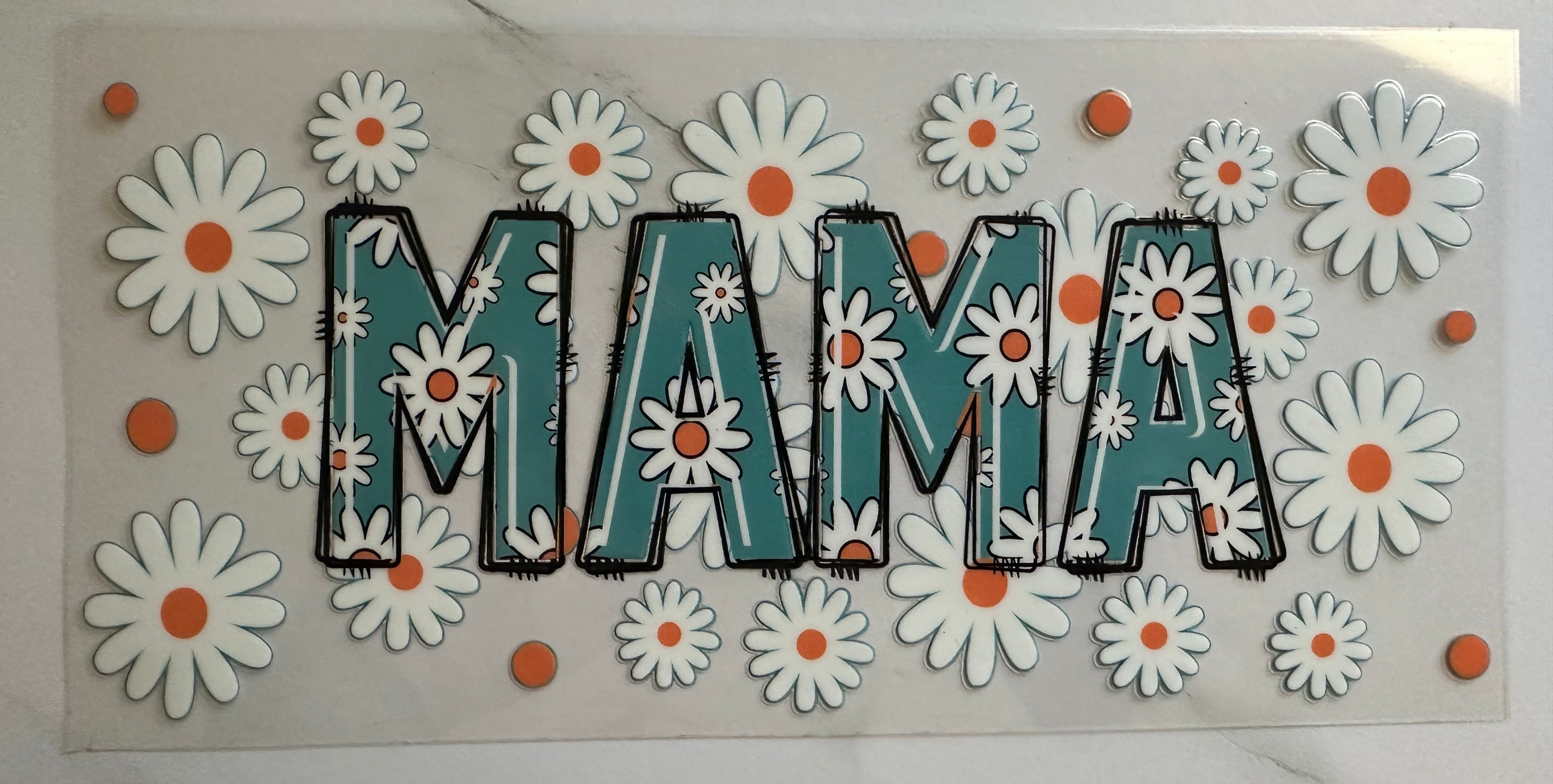 Mama (Teal) Cup Wraps