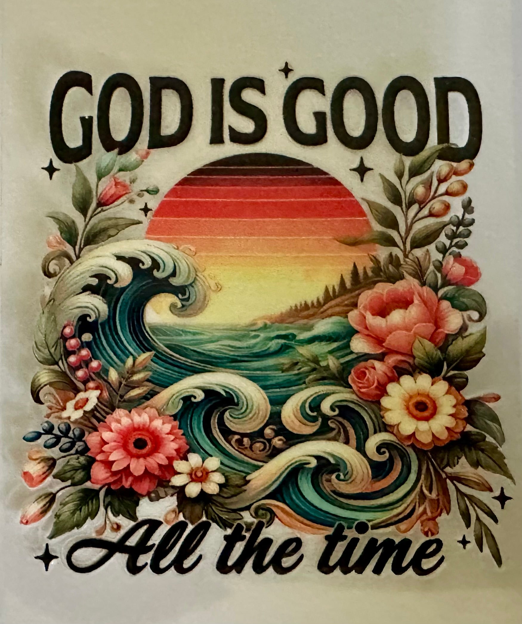 God is Good Decal