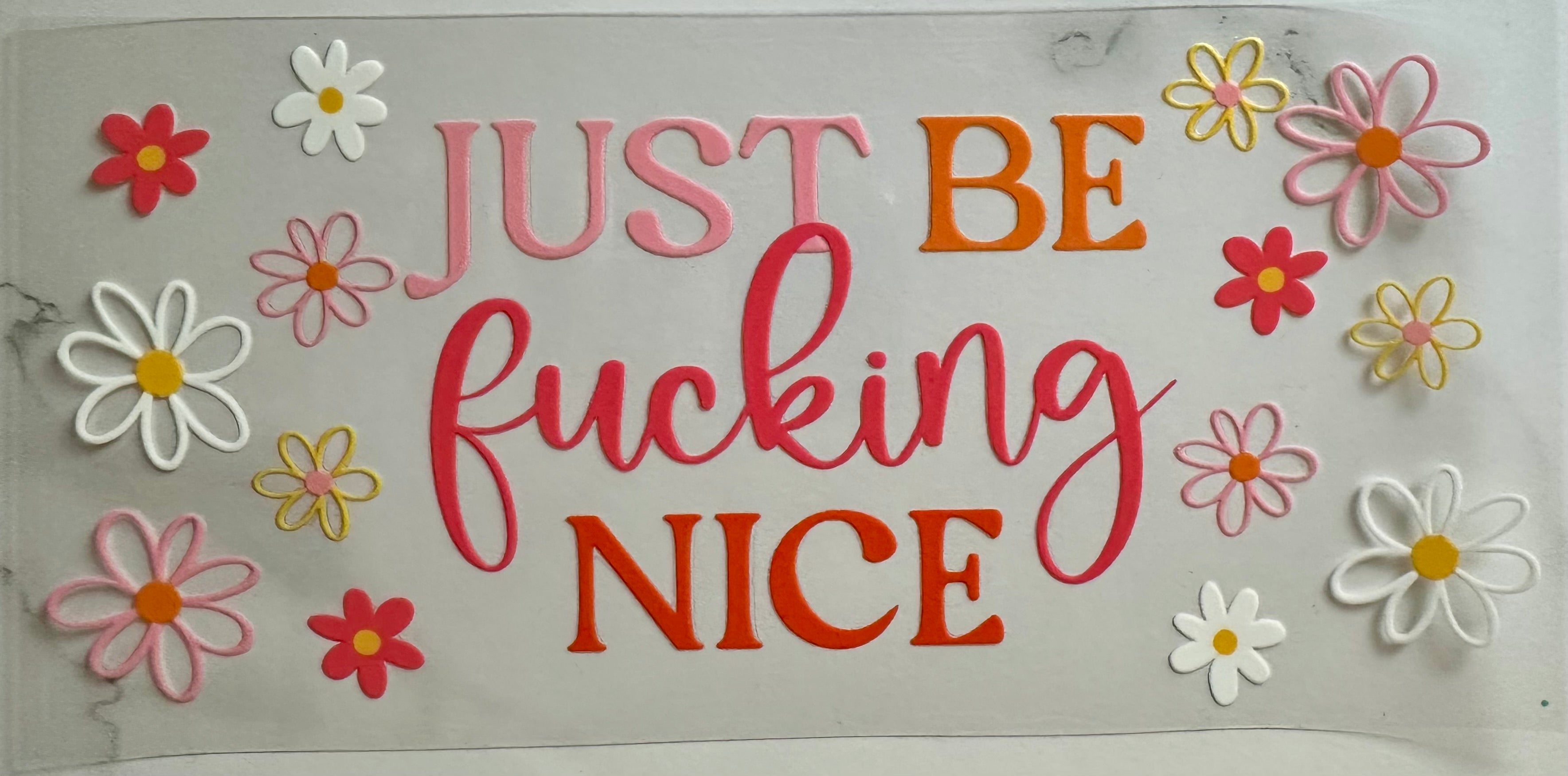 Just Be Fn Nice