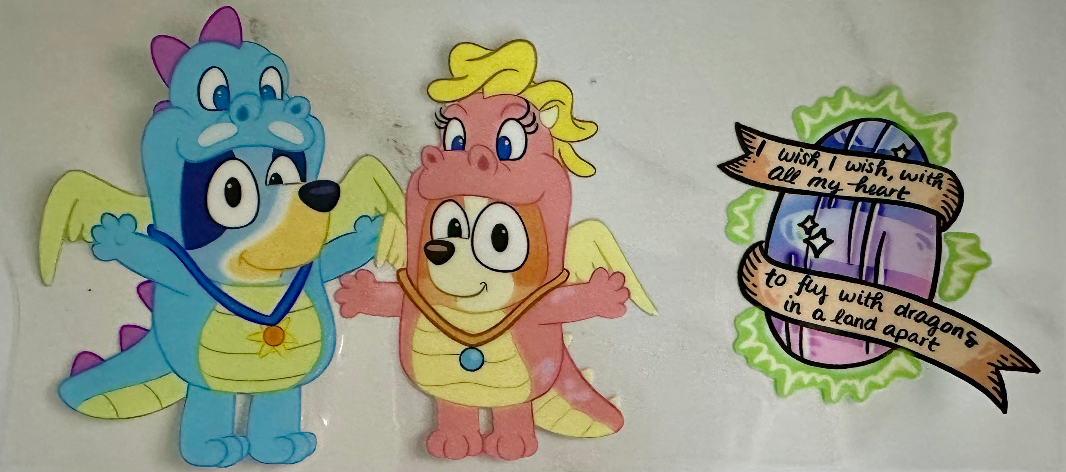 Dinosaur Cartoon Wrap