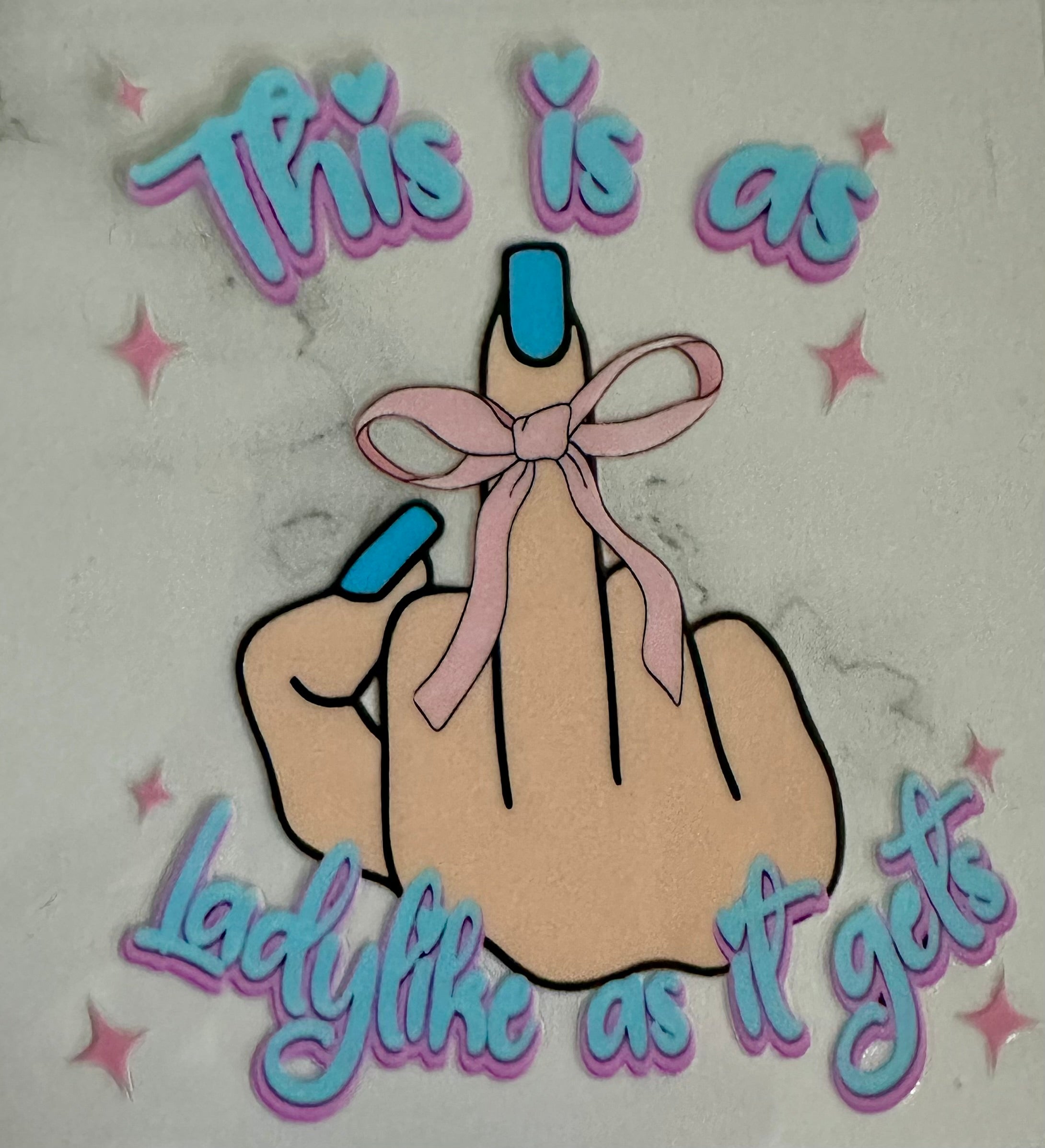 Ladylike Decal