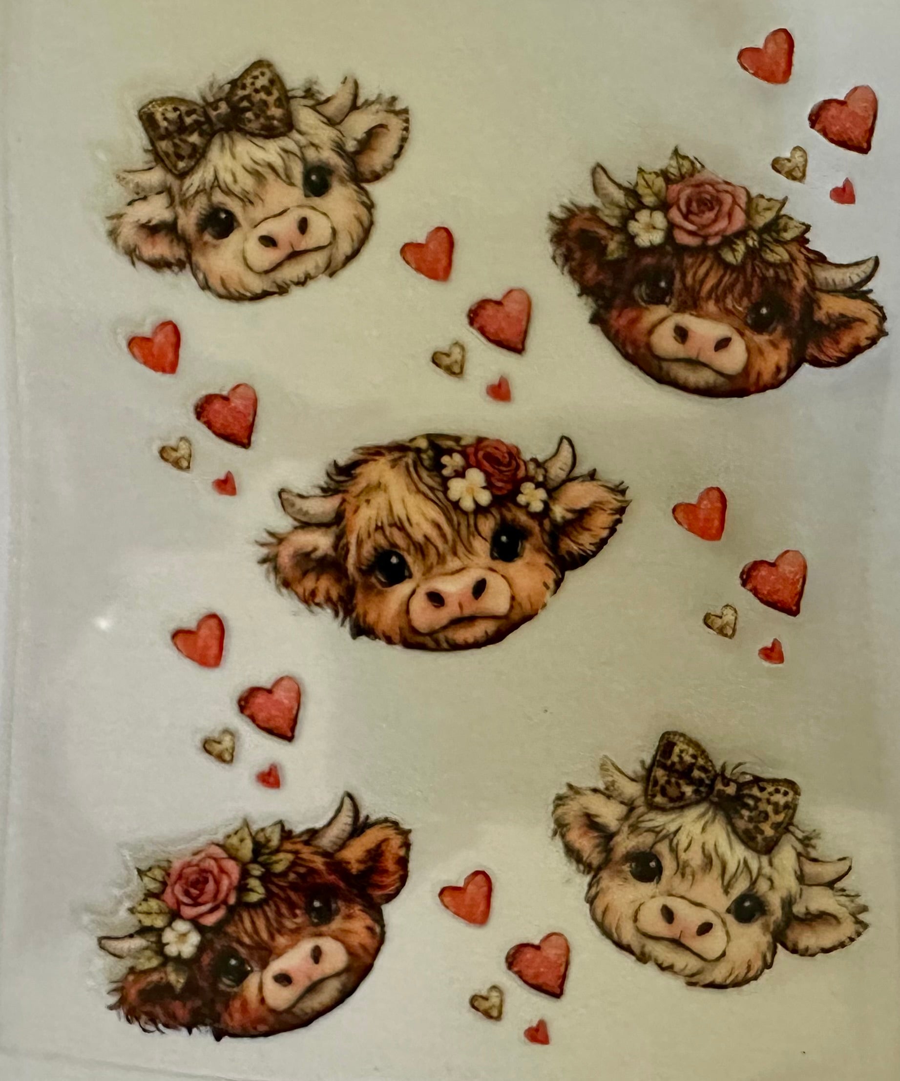 Mini Cow Decal
