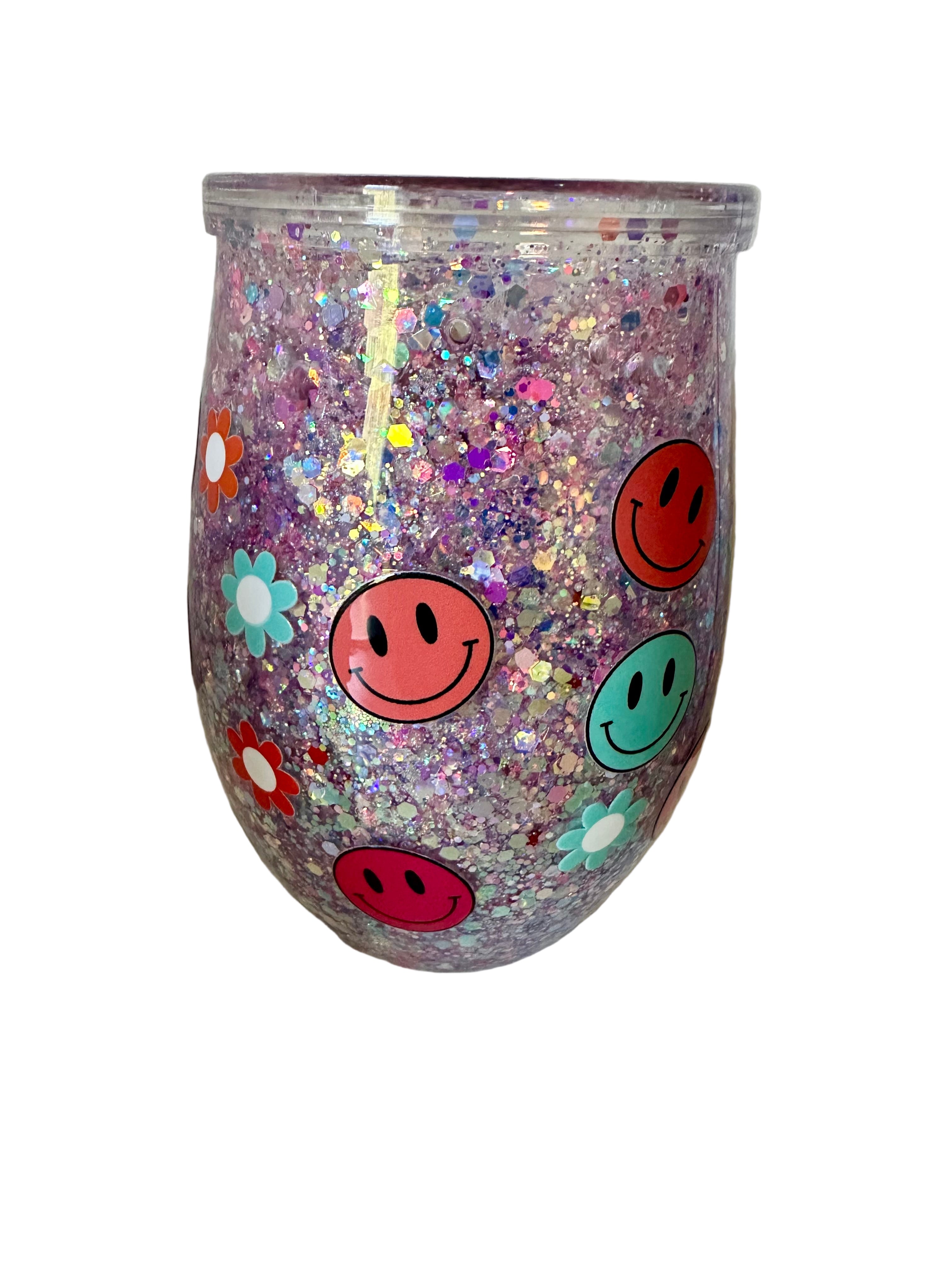 Overstimulated Mom's Club - 10oz Acrylic Wine Tumbler
