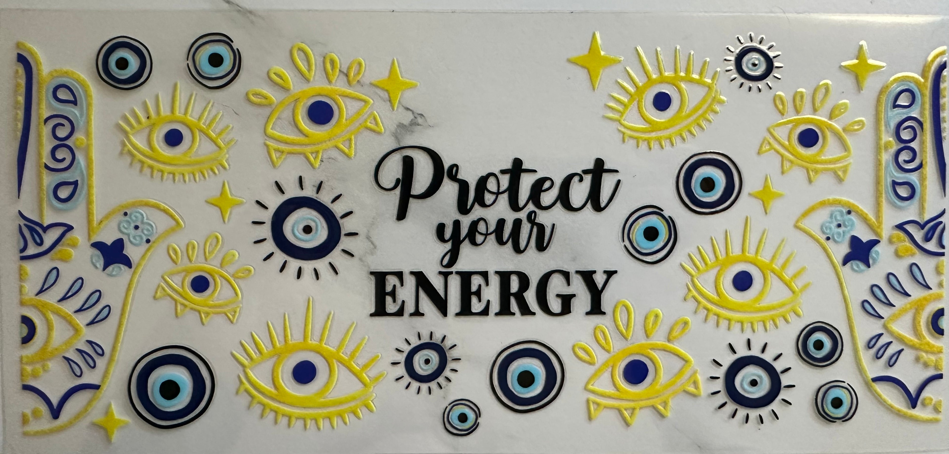 Protect Your Energy Cup Wraps