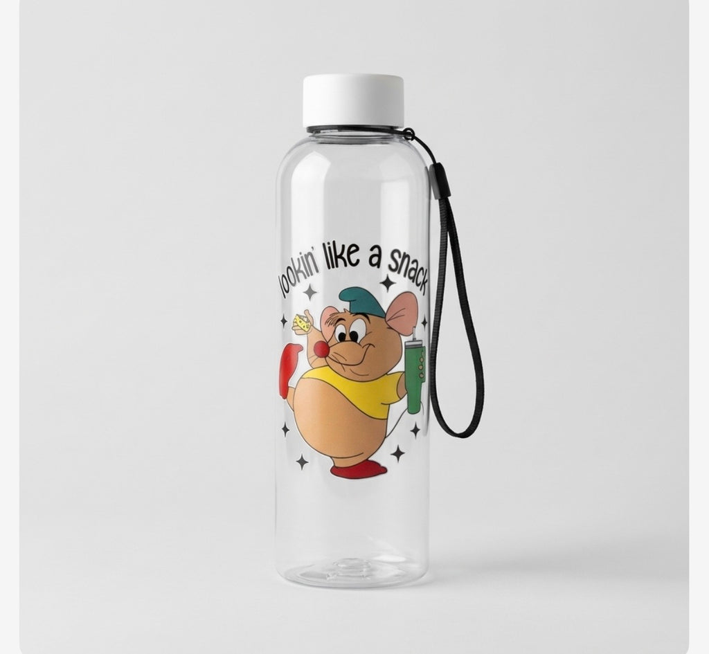 Lookin like a snack insulated water bottle aesthetic funny quote tumbler hydration bottle for gym and daily use